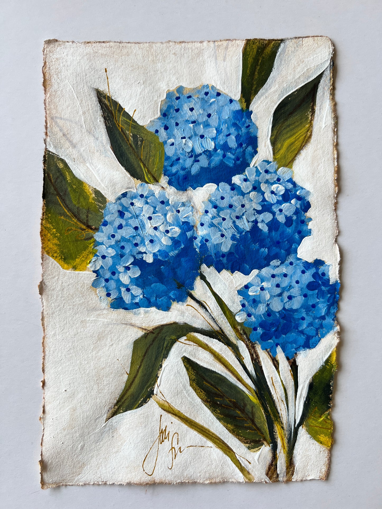 Blue Hydrangea 2