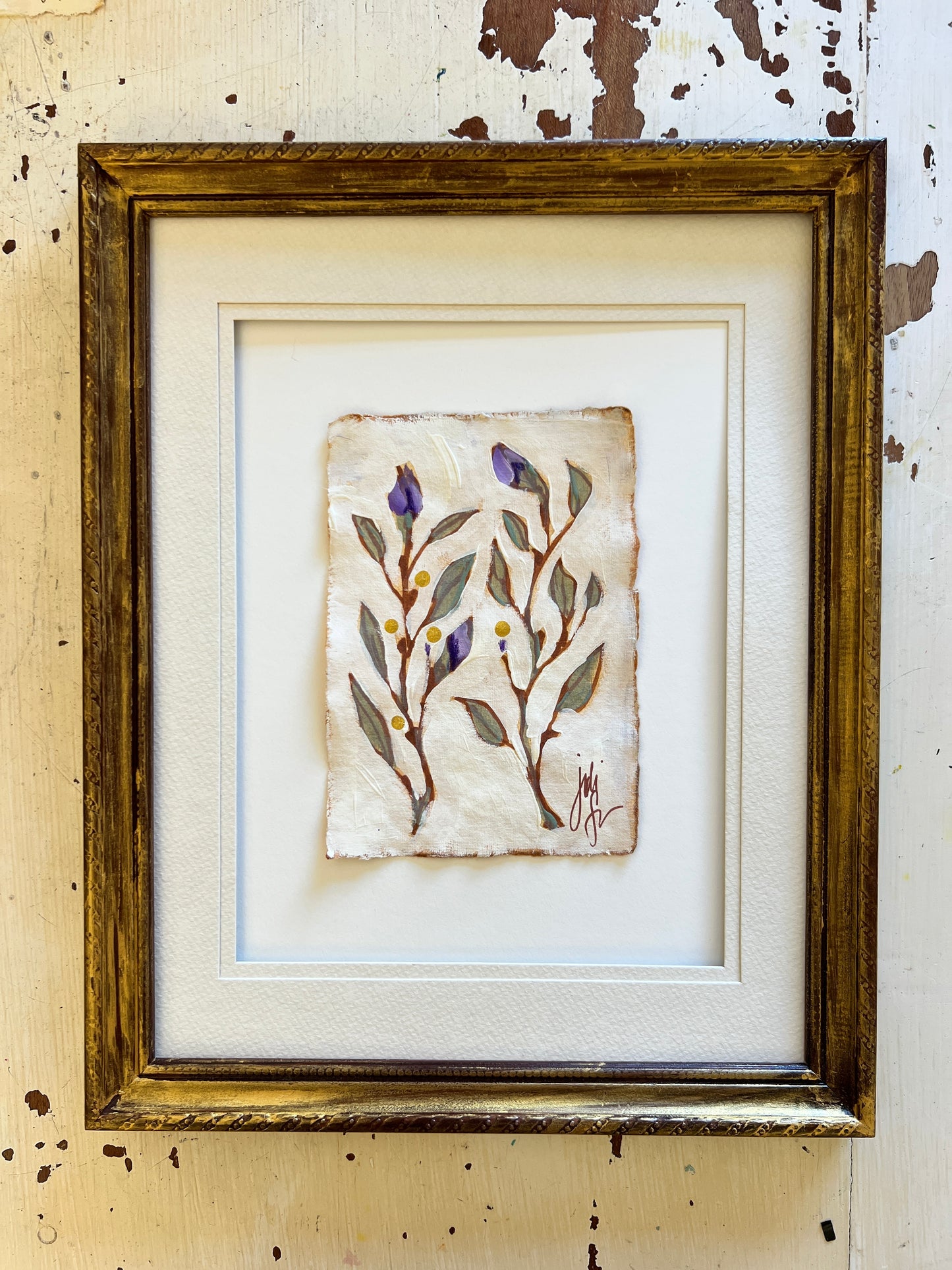 Folk Art Flower No.1