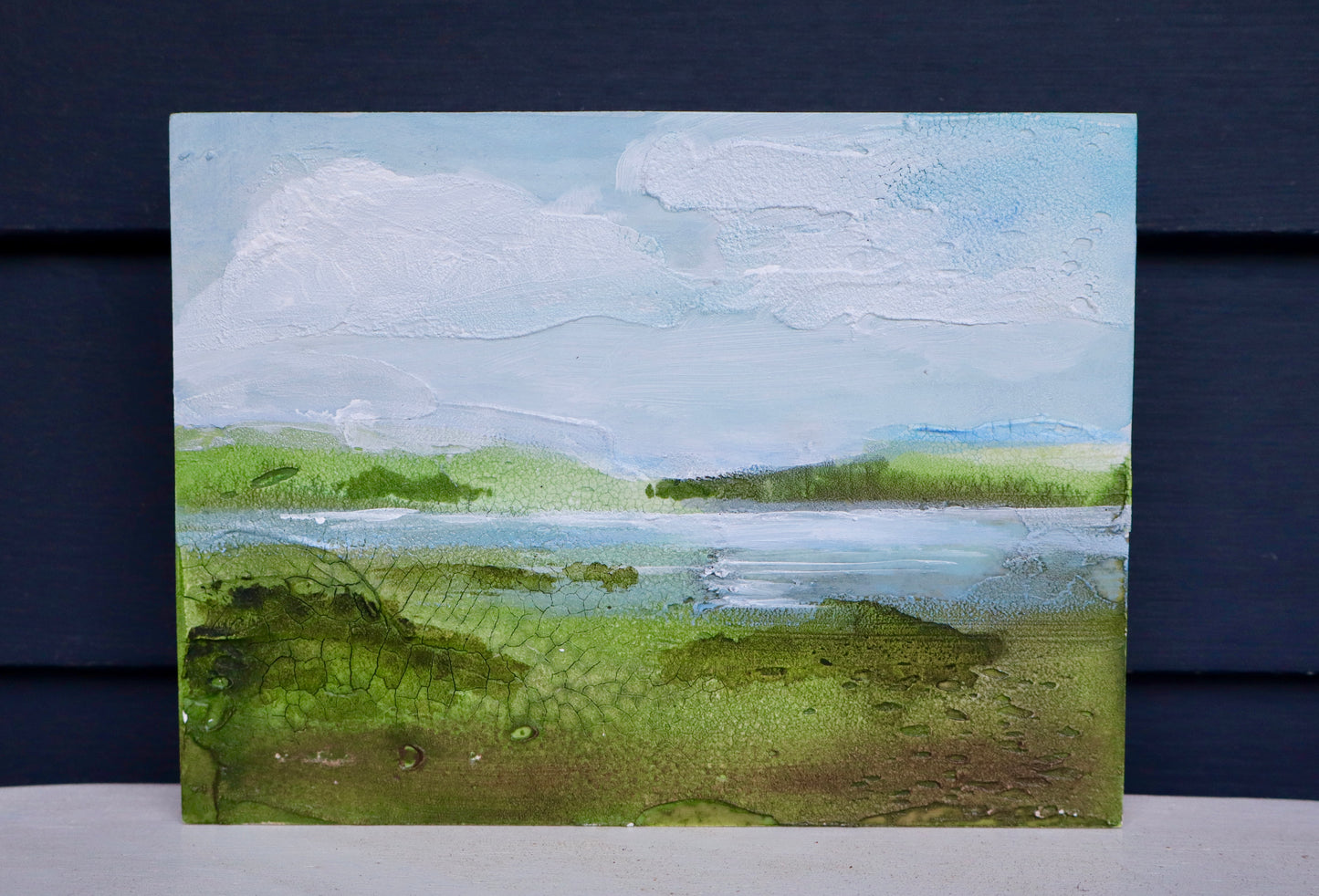 Original Ring of Kerry Landscape | Mixed Media Wood Panel