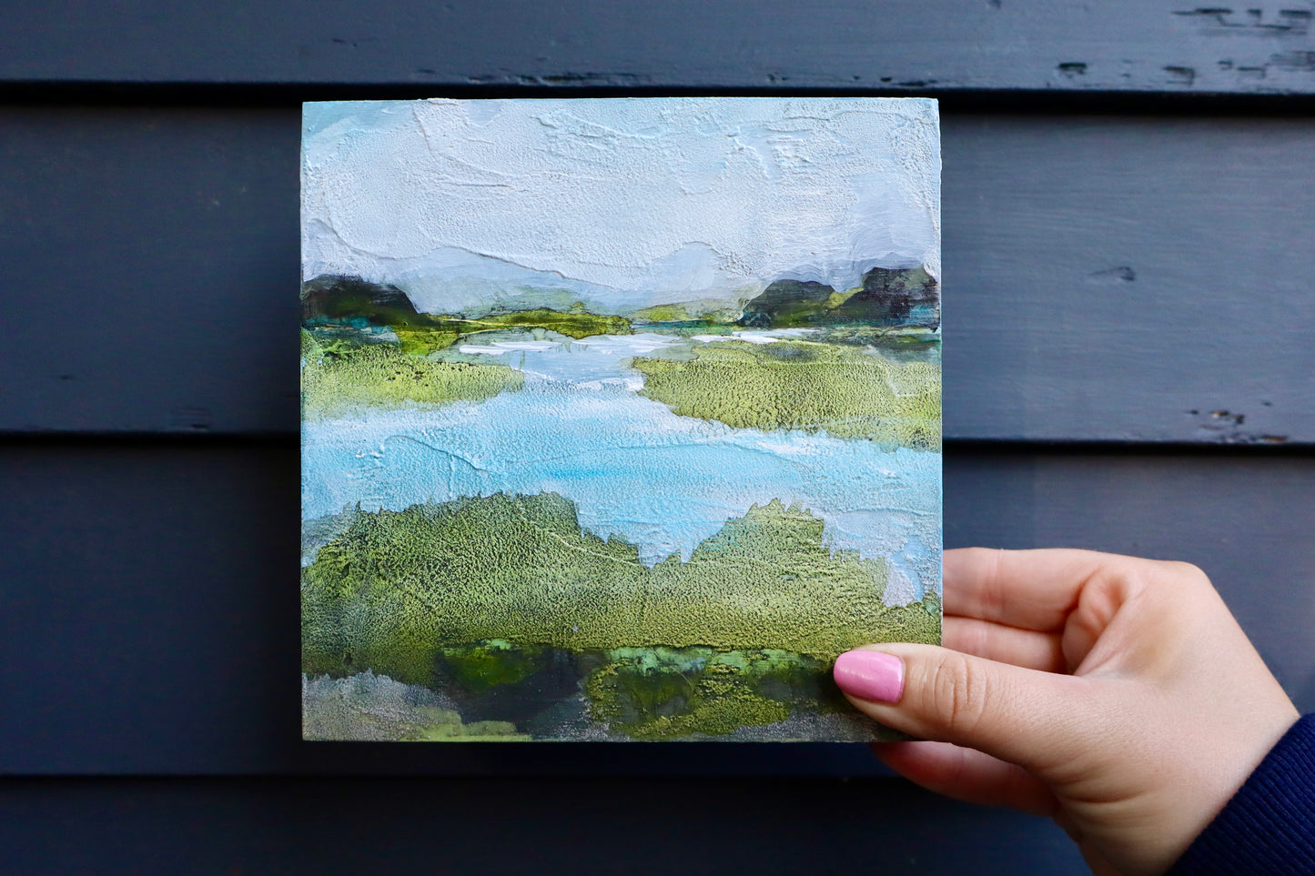 Original Ring of Kerry Landscape | Mixed Media Wood Panel